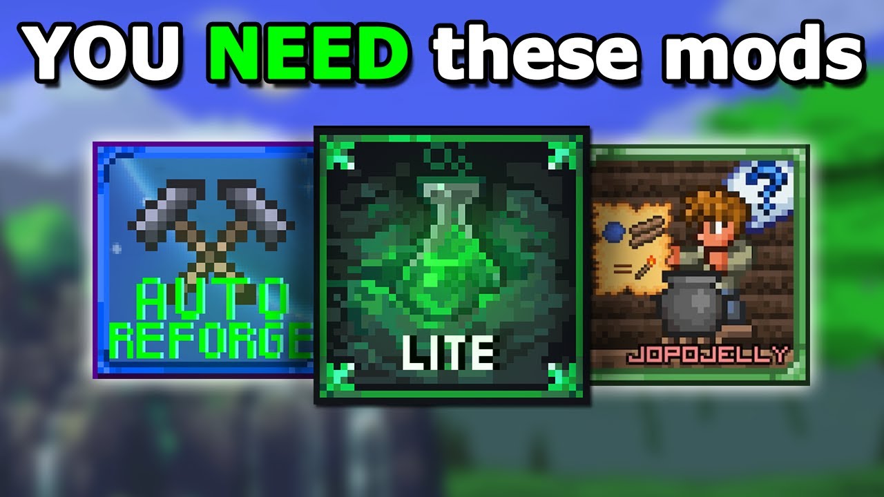 10 Terraria Quality of Life Mods you NEED to Try!
