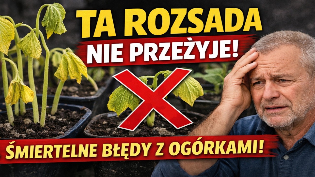 TWOJA ROZSADA TEGO NIE PRZEŻYJE! 5 Błędów, Które Zabijają Ogórki Zanim Jeszcze Trafią Do Gruntu