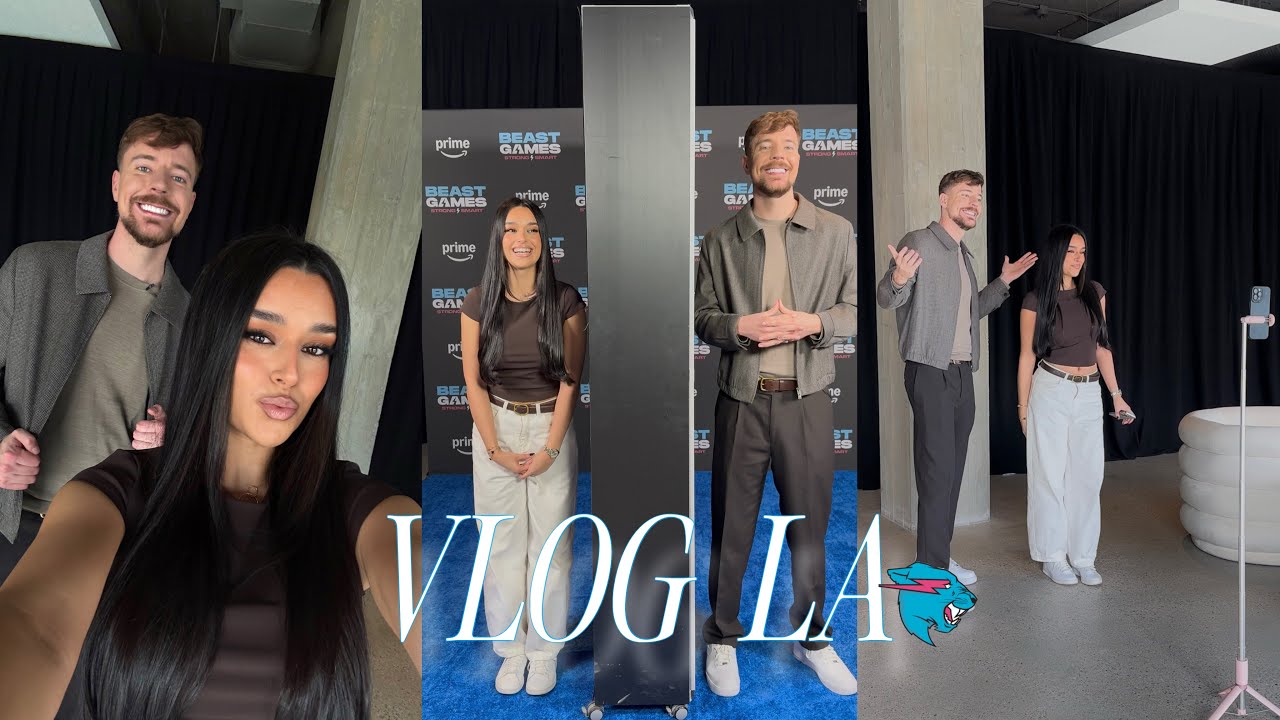 VIAJANDO A LOS ANGELES para GRABAR CON MRBEAST - Marta Diaz