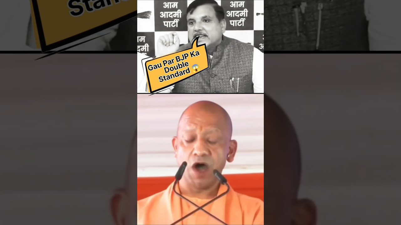 🚨Cow Politics Heats Up: Yogi vs Sanjay Singh🚨