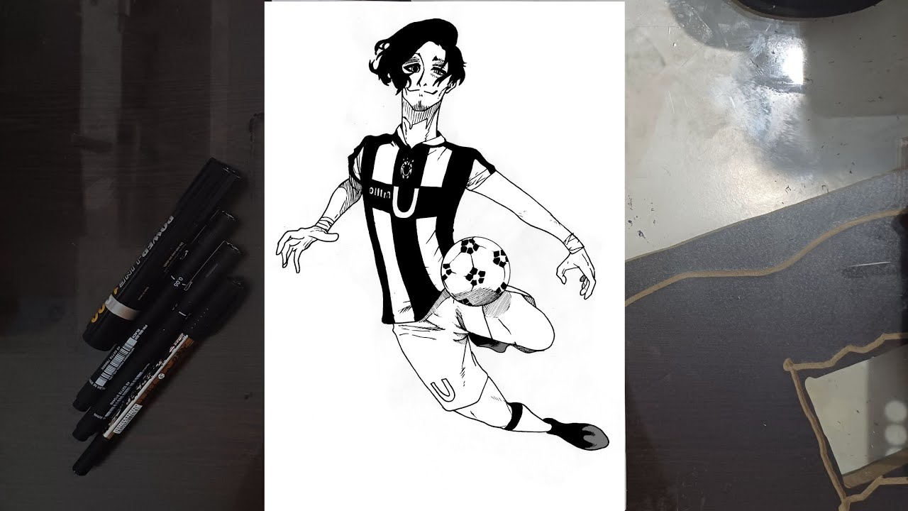 How to Draw Don Lorenzo from Blue Lock [] Step by Step Anime Sketch [] Pencil Art Showcase