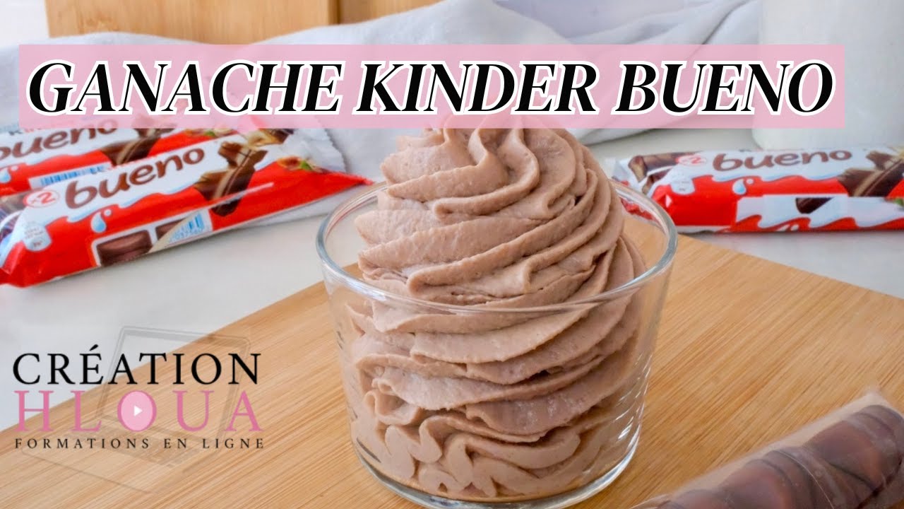 Ganache Kinder Bueno : La recette ultra-crémeuse à tester !
