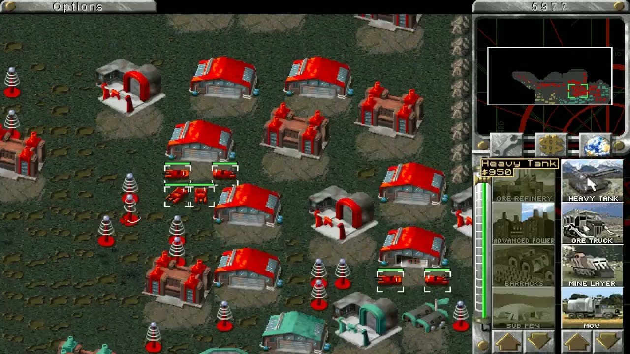 C&C Red Alert 1 Online Lauta & shadow vs Diaz & Fury p4