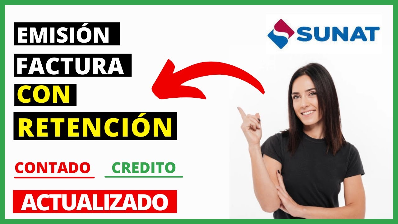 🔴(ACTUALIZADO 2022)NUEVA EMISION FACTURA CON RETENCION✅| COMO EMITIR FACTURA CON RETENCION BIENN!!