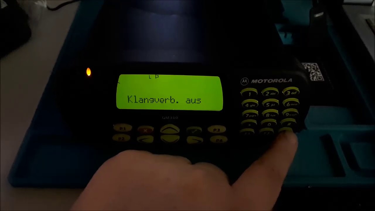 Motorola GM-380  VHF Test
