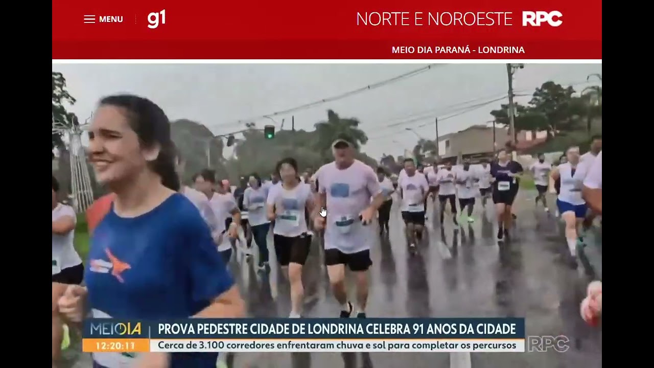 Pazeando na 21° Prova Pedestre Cidade de Londrina