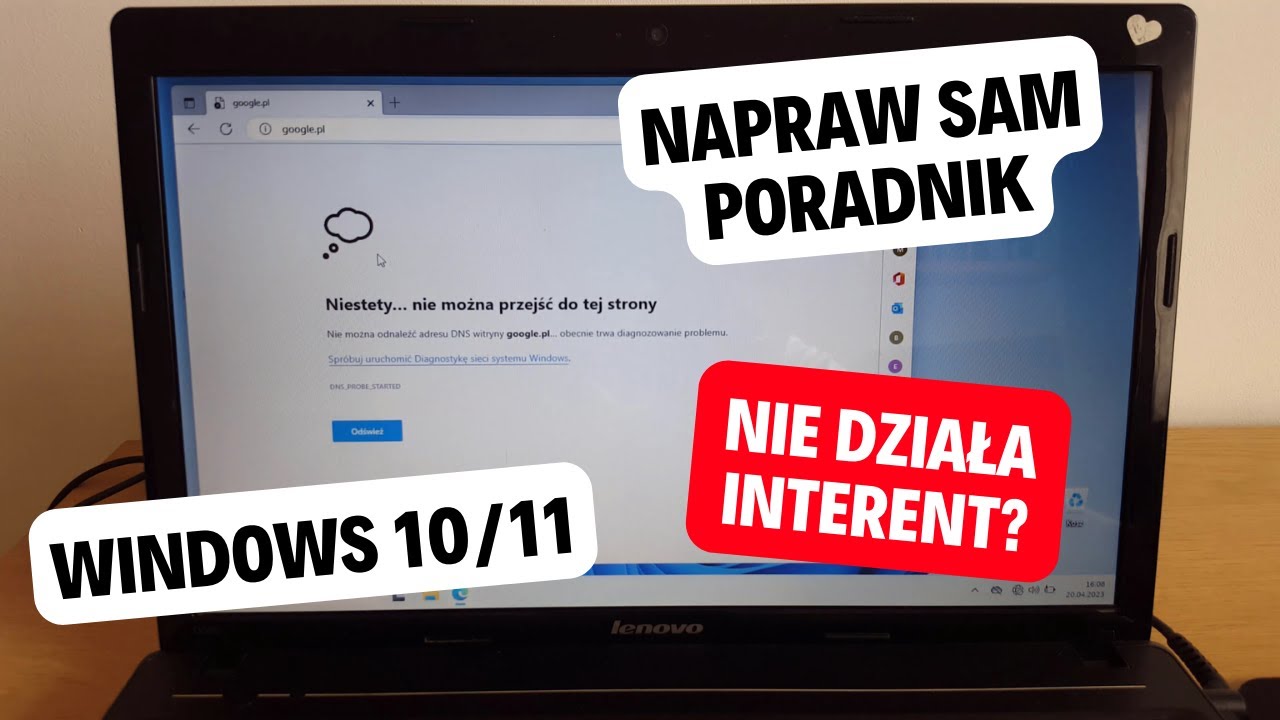 Nie działa Internet ? Jak naprawić Internet Poradnik Wi-Fi Brak połączenia sieciowego Windows 11 10