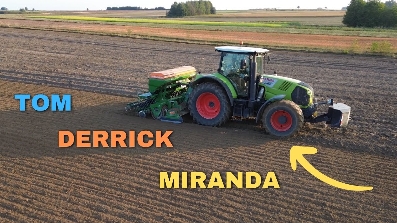 Siew rzepaku 2024 Drugi  dzień testów !!! ⭐Claas Arion 650 ⭐Amazone Cataya 3000⭐ Firma KOBO ⭐