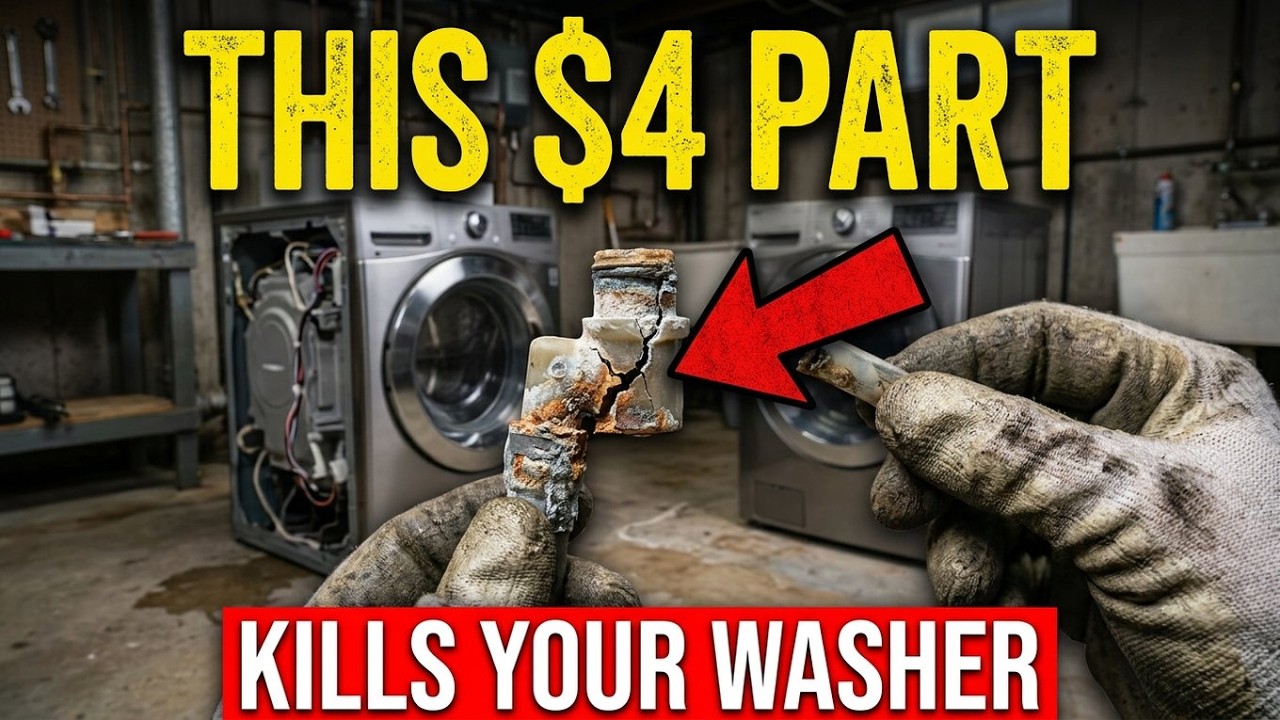 The $4 Part That Kills Your Washing Machine