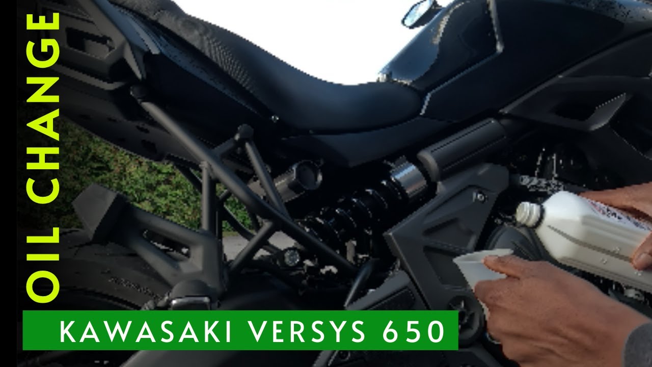 Kawasaki Versys 650 - Oil Change