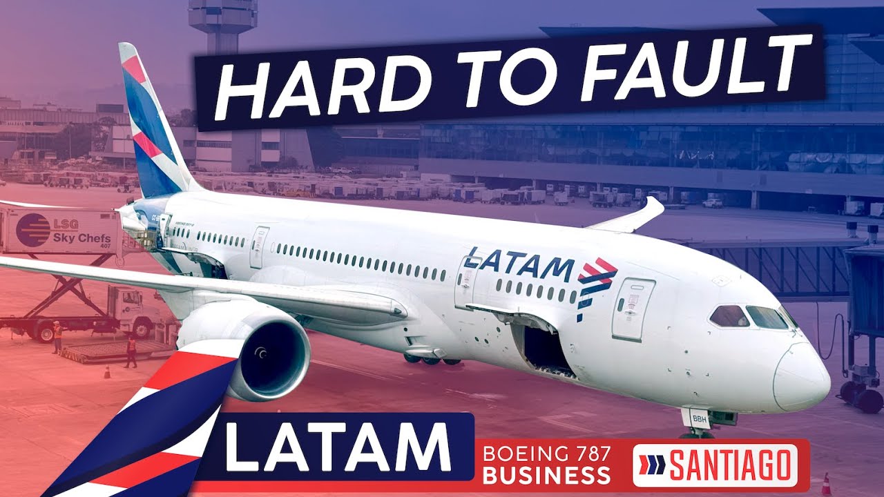 Fantastic Transcon · LATAM 787-8 Business Class 🇧🇷 Sao Paulo to Santiago 🇨🇱 Best in South America