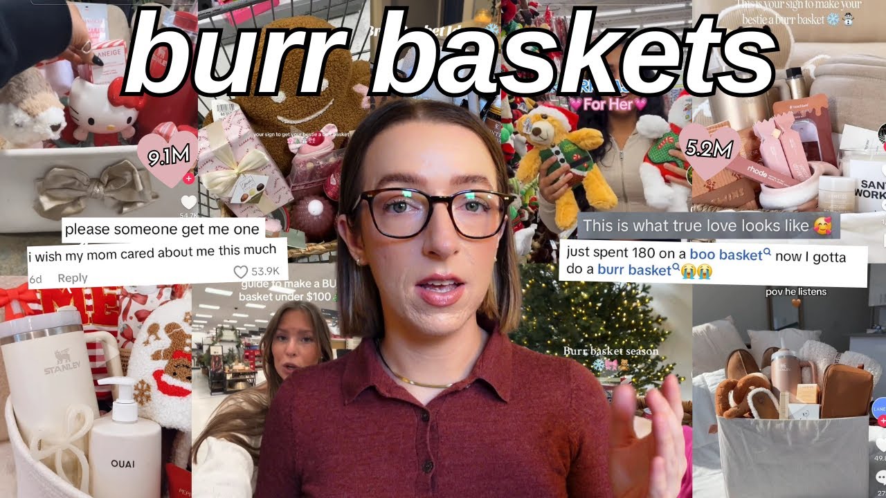 burr baskets give me chills ❄️☃️ aka tiktok's latest overconsumption trend
