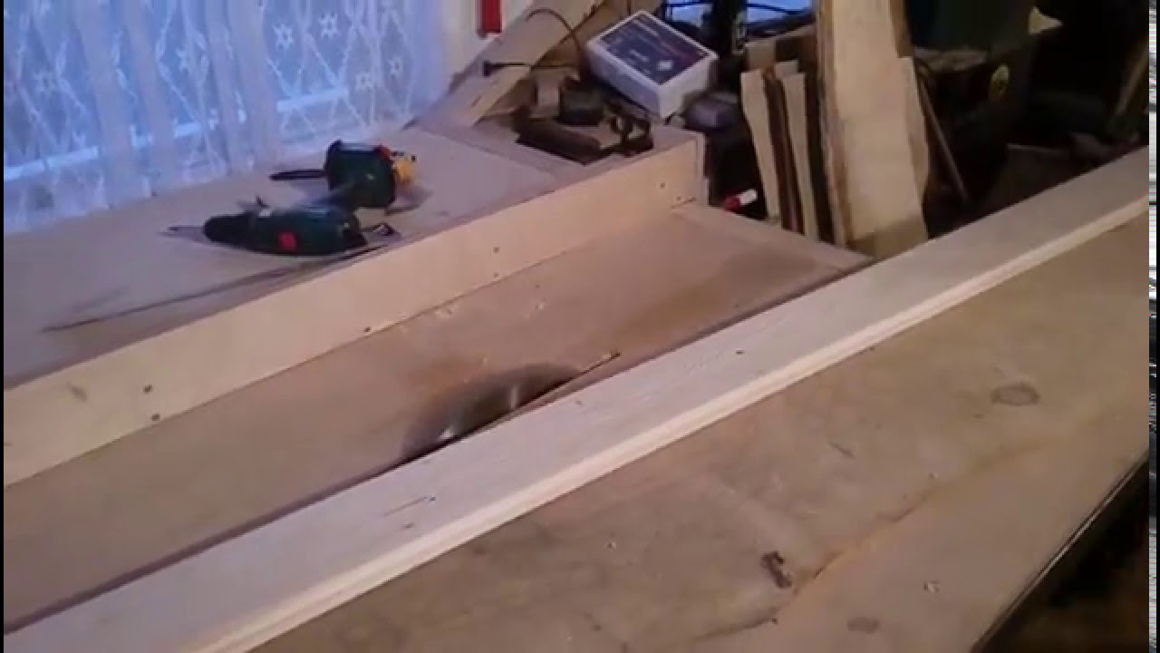 osámování prkna za pomocí latě
