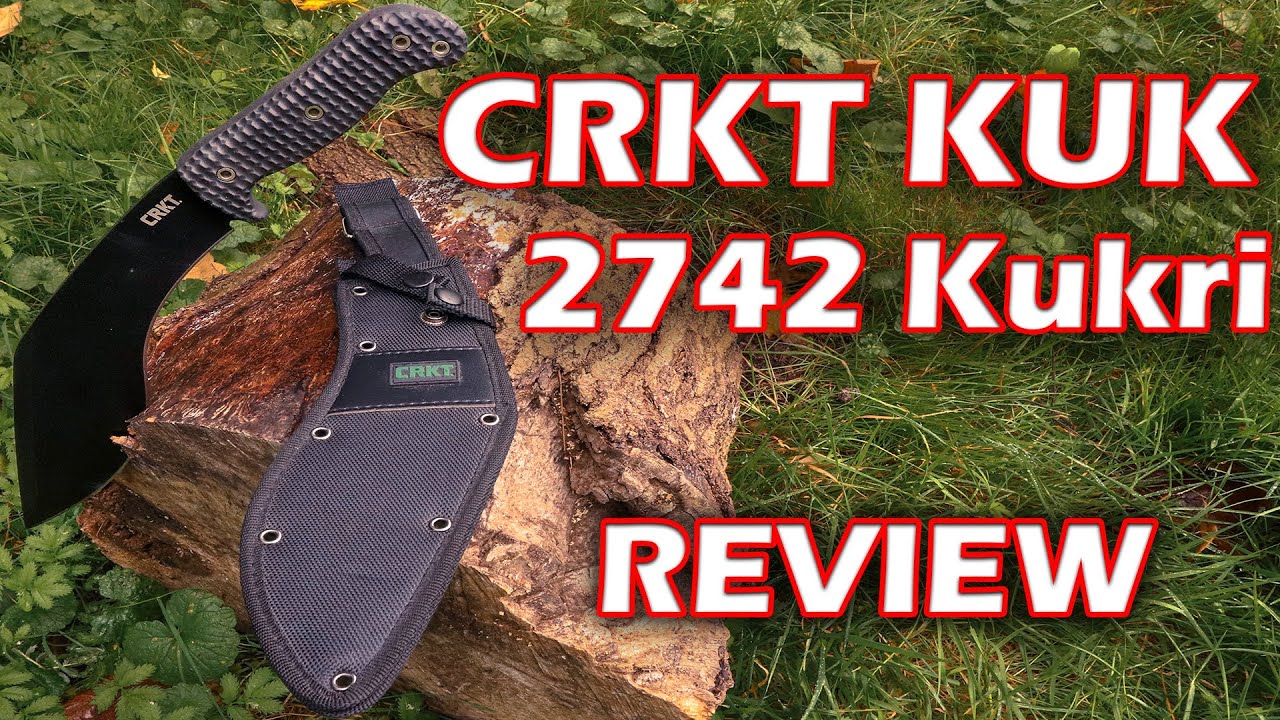 CRKT KUK 2742 Kukri Machete TEST REVIEW I MESSERTEST I Survival Bushcraft Messer Review Test Outdoor