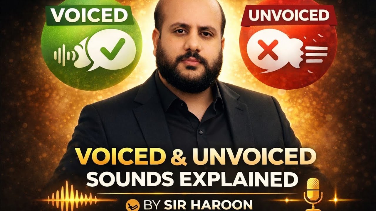 Voiced and UnVoiced Sounds Practically Taught.
