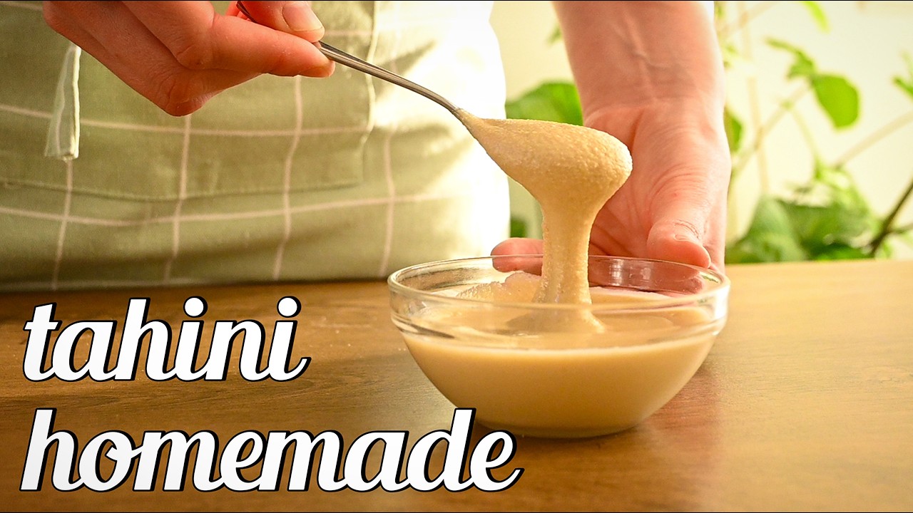 Tahini de casă | Cum faci pastă de susan cu un singur ingredient