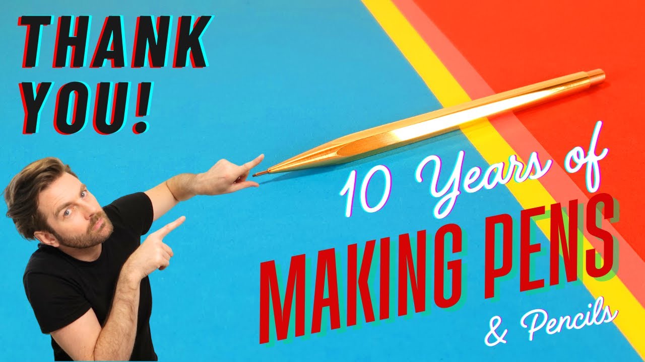 A 10-Year Journey for Stationery Lovers: Handmade Pens & Mechanical Pencils | Nicholas Hemingway