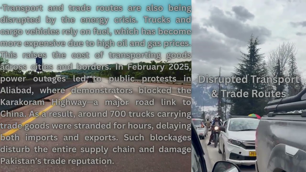 Impact of Pakistan's Energy Crisis on Trade