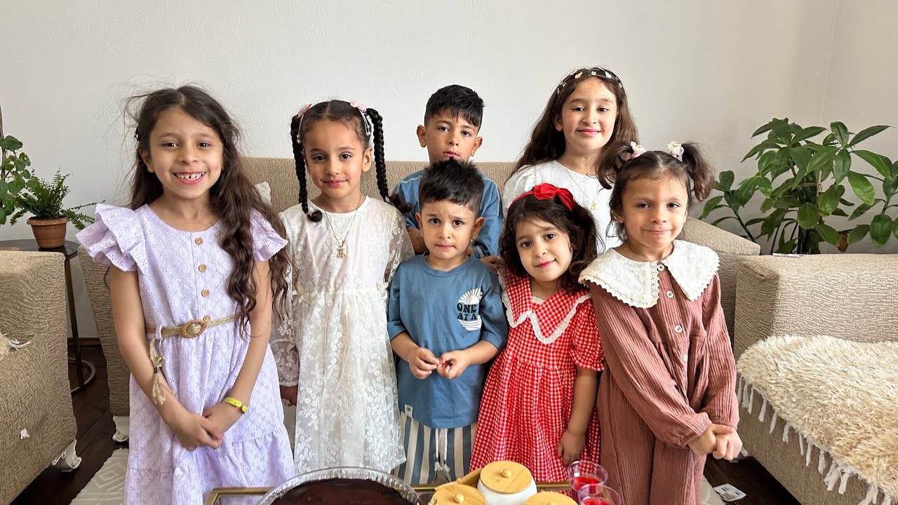 روتين اول يوم العيد احمد وزين مع ولاد خالتو ‼️😍 #الاء_هوم #احمد_وزين