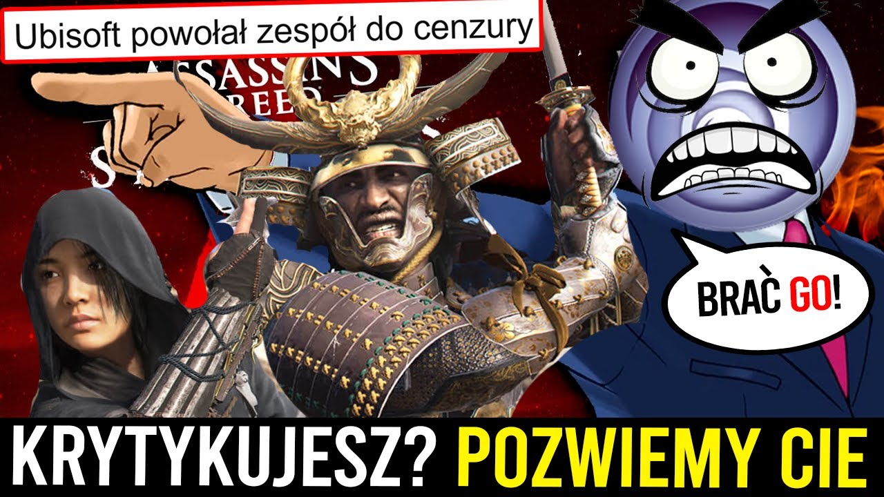UBISOFT POZYWA ZA KRYTYKĘ ASSASSINS CREED SHADOWS? 😆