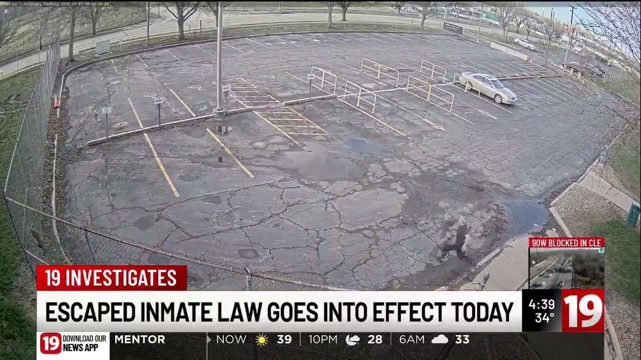 Ohio’s Escaped Convict Alert Program takes effect, sending alerts when felons escape custody