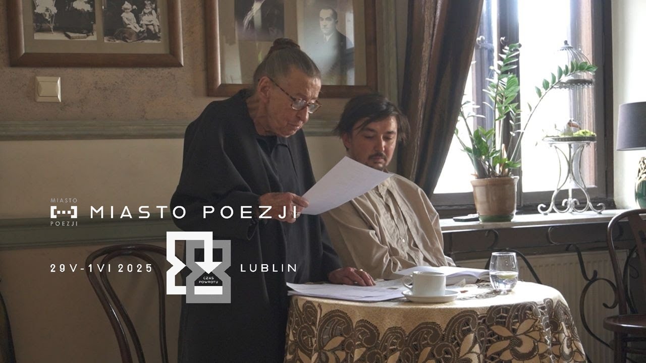 Słodki Czechowicz | czytanie twórczości Józefa Czechowicza | Irena Jun i Mateusz Nowak