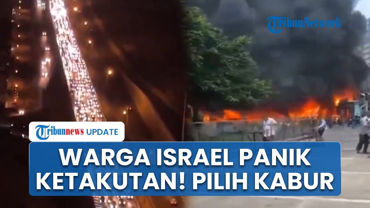 Warga Israel 'Menjerit' dan Ketakutan Diserang Iran, Diam-diam Kabur Pakai Kapal Rela Bayar Mahal