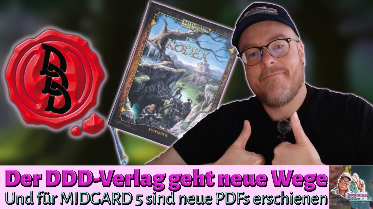 BREAKING NEWS: DDD-VERLAG macht weiter und geht neue Wege und weitere PDFs für MIDGARD 5 erschienen!