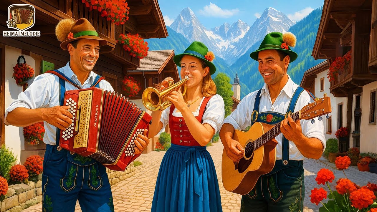 🌞 30 fröhliche Volksmusik & Schlager Klassiker 🎵 | 90 Minuten Musik für Herz & Lebensfreude