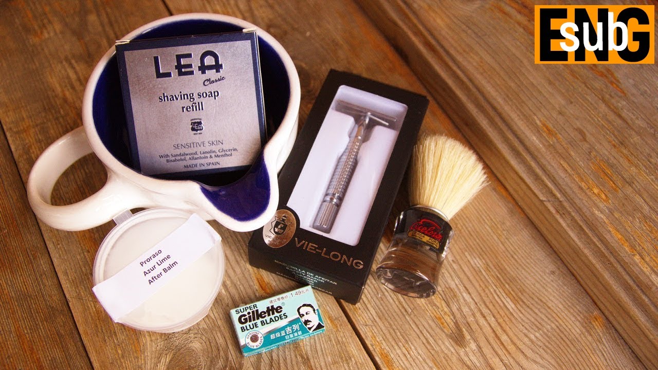 Vie-Long Double Edge Safety Razor 10000R, LEA CLASSIC & Semogue 820 | Бритье с HomeLike Shaving
