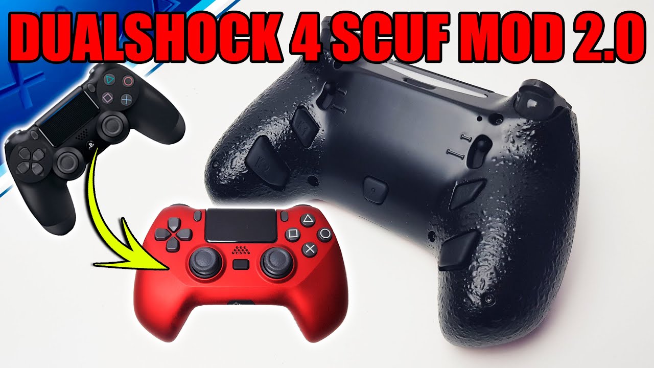 NUEVO SCUF MOD PARA EL DUALSHOCK 4 // INSTALACIÓN DEL EXTREMERATE DECADE TOURNAMENT CONTROLLER (DTC)