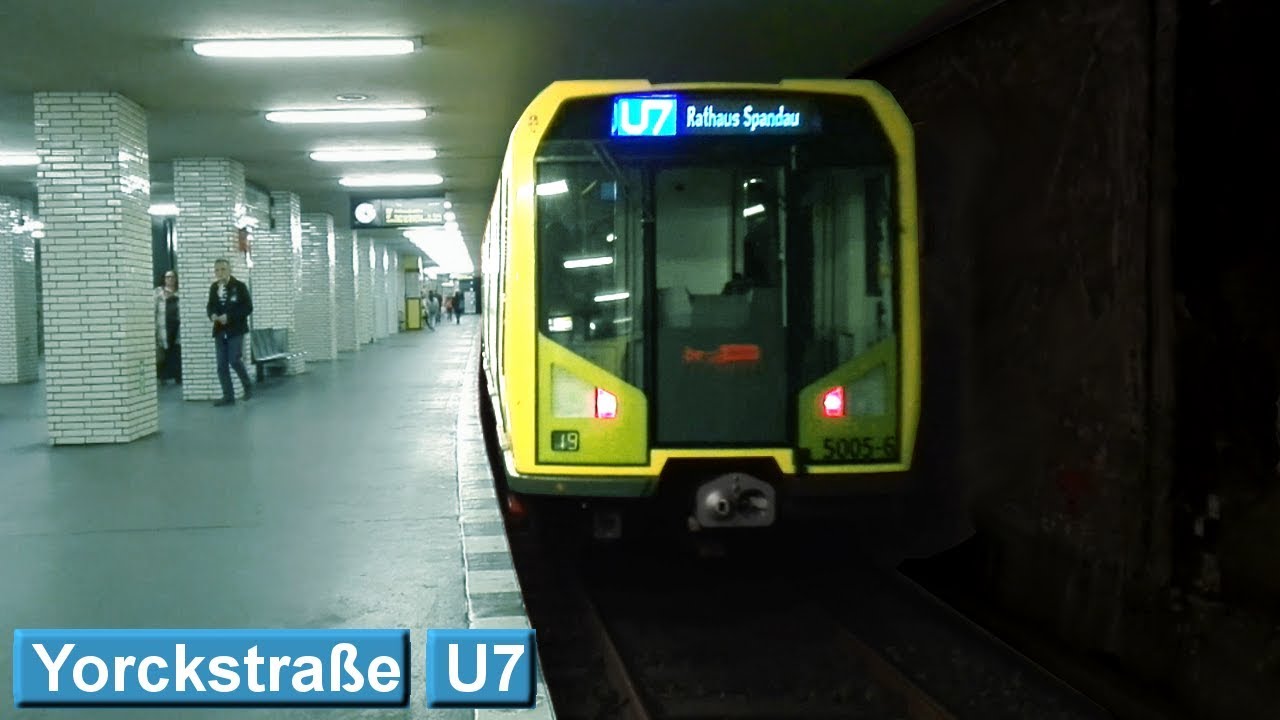 Yorckstraße U7 : Берлинский метрополитен ( BVG F92 - H )