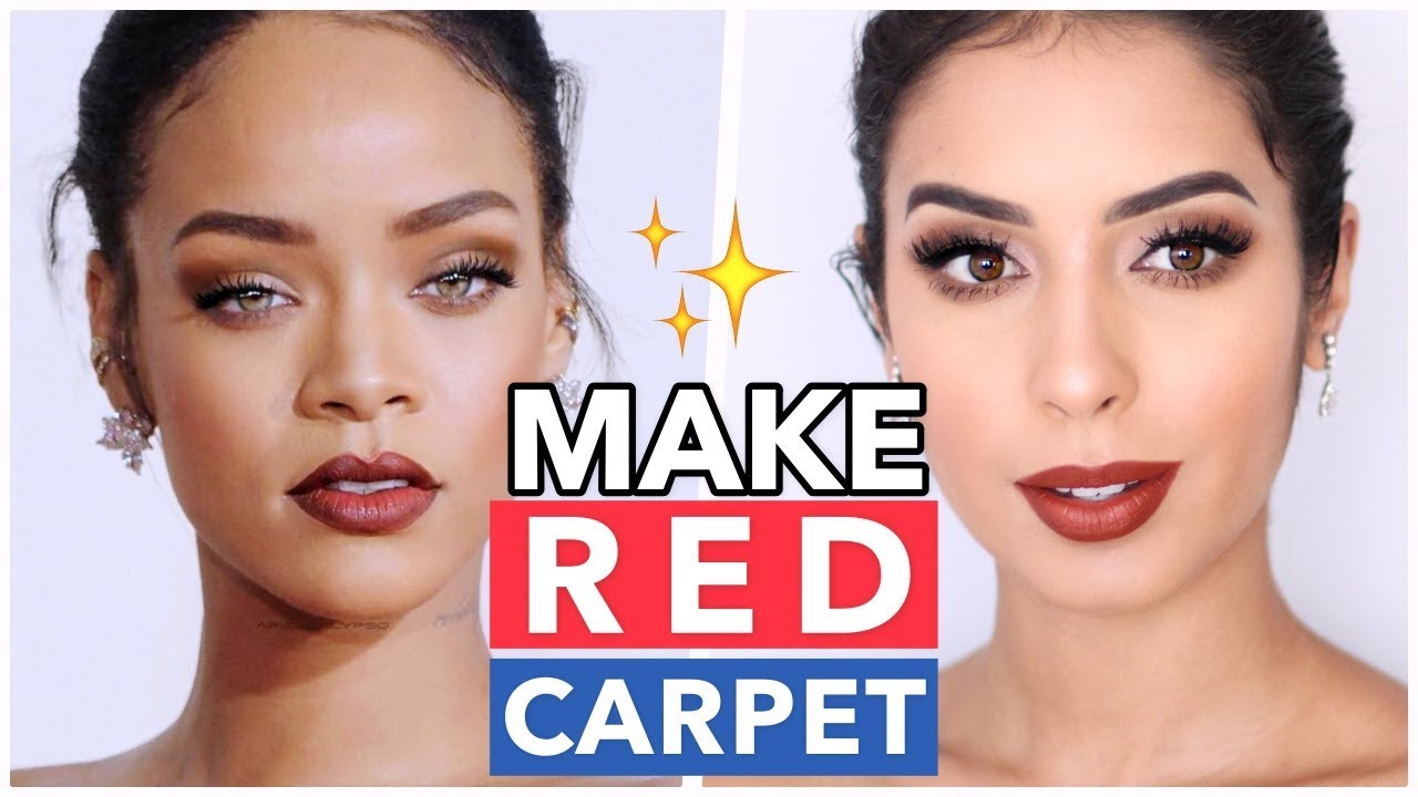 MAQUIAGEM RED CARPET  - MAKE INSPIRADA NA RIHANNA