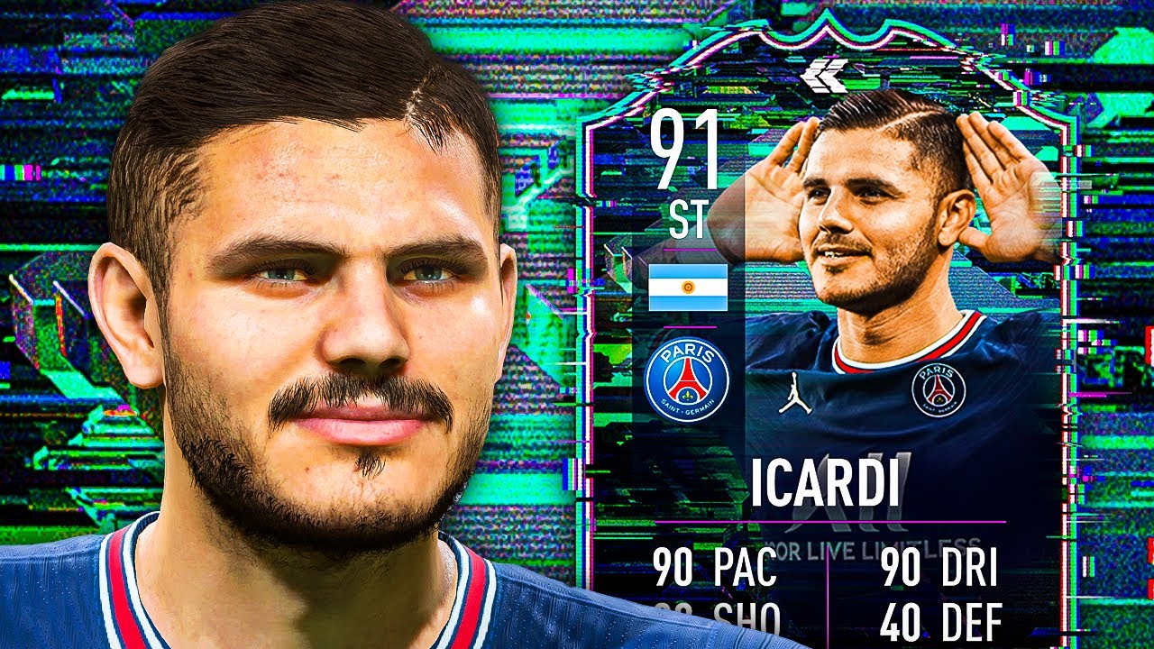ПОХИТИТЕЛЬ СЕРДЕЦ! 😏 ОБЗОР ИГРОКА 91 FLASHBACK ICARDI! &mdash; FIFA 22 Ultimate Team