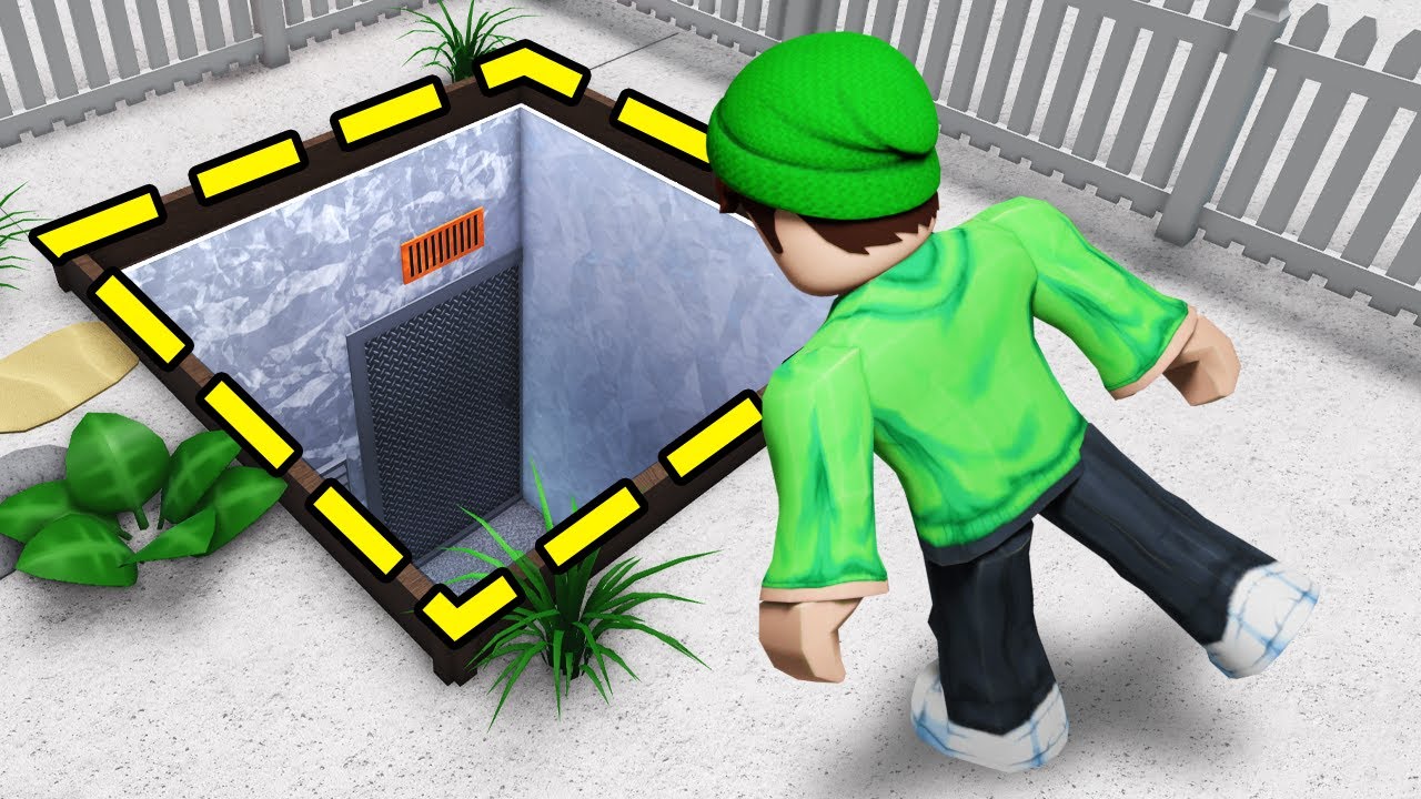 Jag hittade grannens hemliga labb i Roblox Bloxburg...