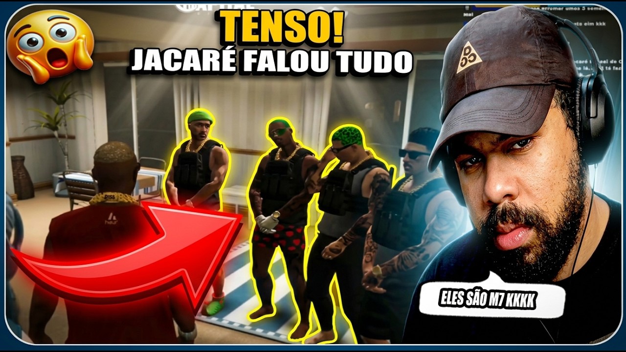 🔥 EITA! JACARÉ MANDA A REAL sobre a família M1 na CAPITAL CITY! 😳