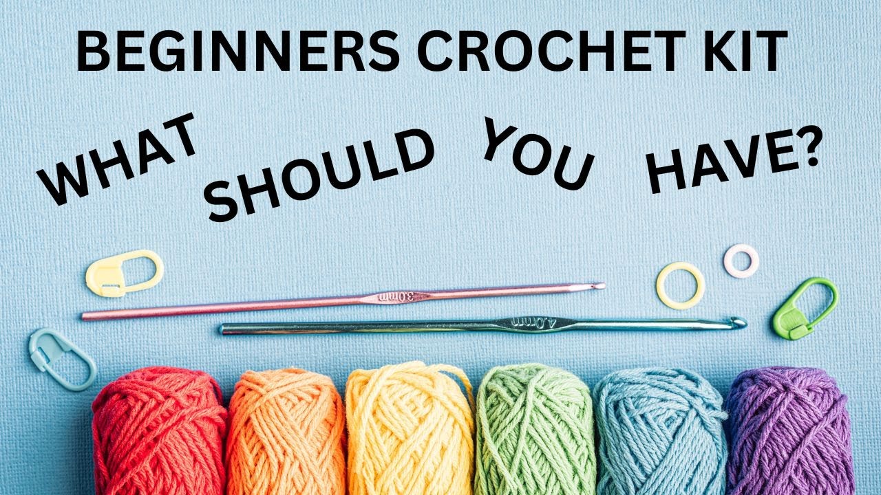 Basic crochet tools for beginners - must have essentials!!