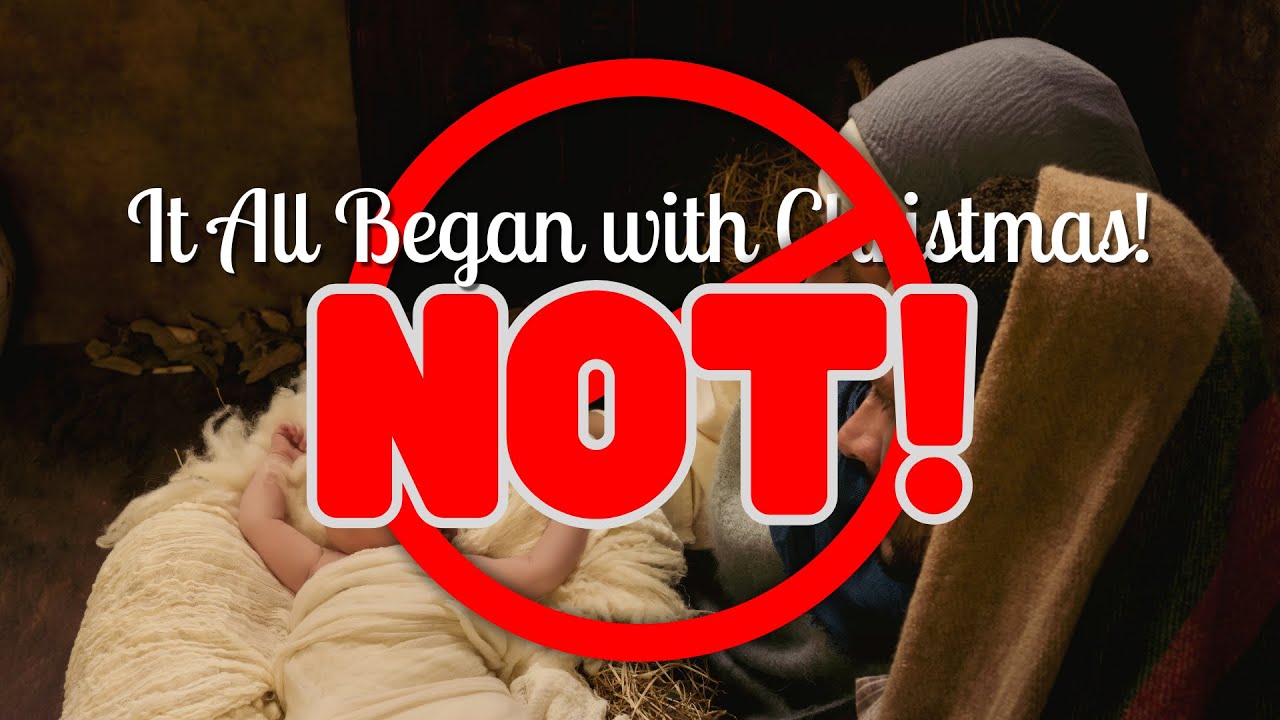 It All Began with Christmas! --NOT!!
