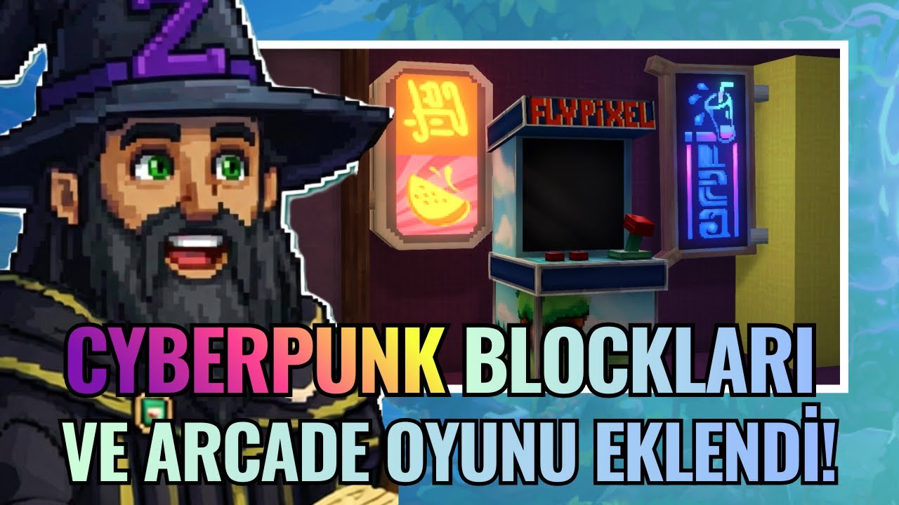 Hytale'e CyberPunk Blockları Eklendi! +500 Block ve Fazlası! Güncelleme Notları!