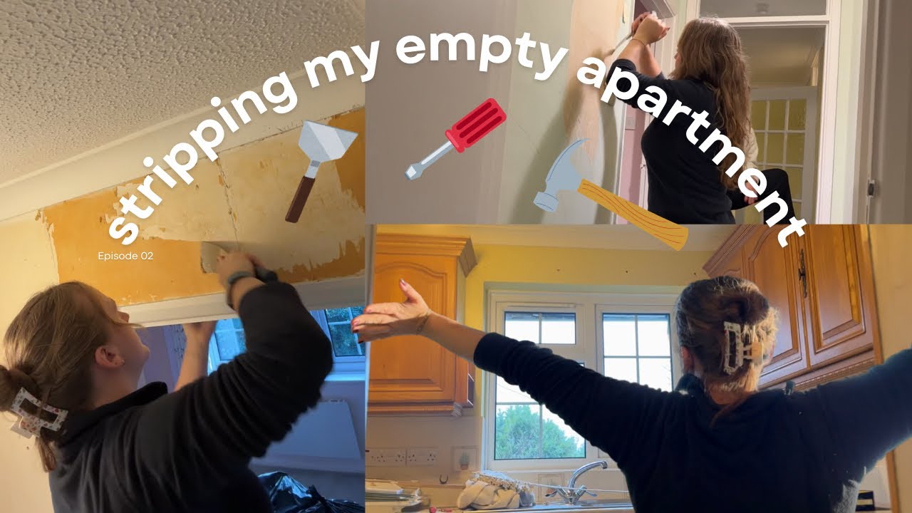 Renovating my Empty Apartment 🔨 | Moving Vlogs Episode 02 🏡🔑