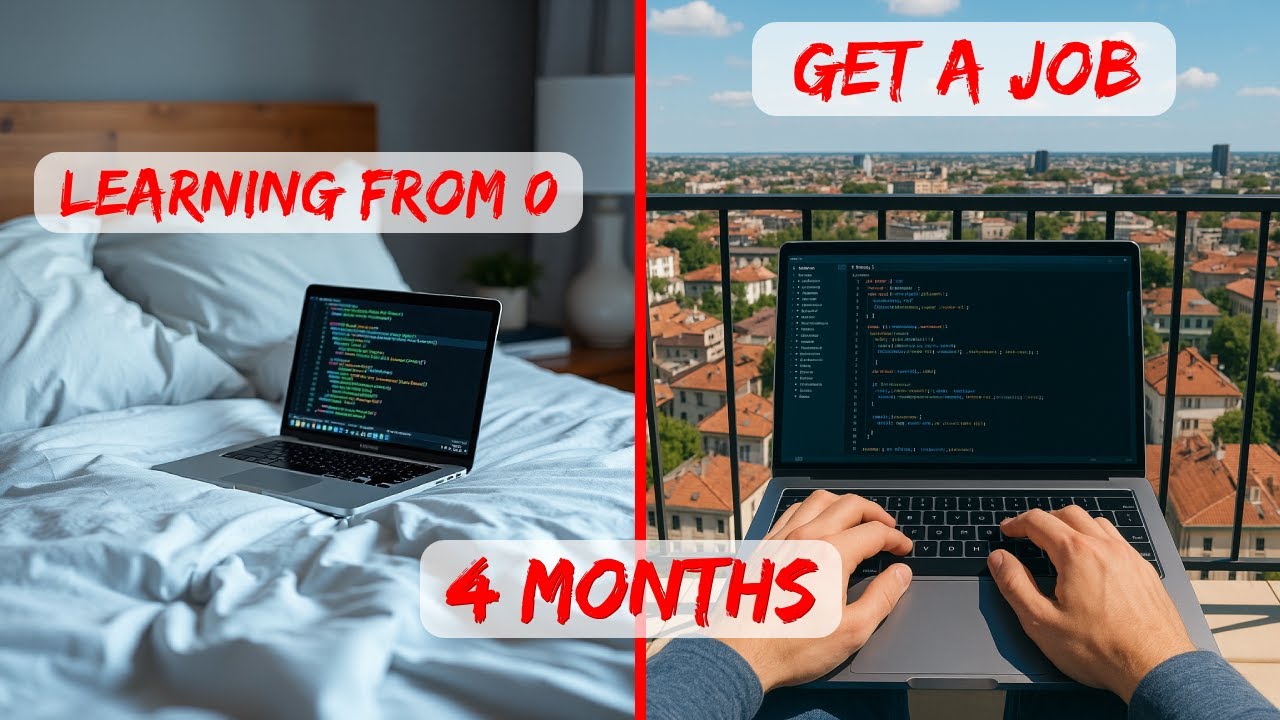 Getting a job in 4 months - 0 to Hero (Self Taught)