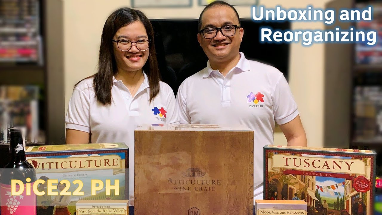 Viticulture World and Wine Crate (Unboxing, Reorganizing, and Initial Thoughts)