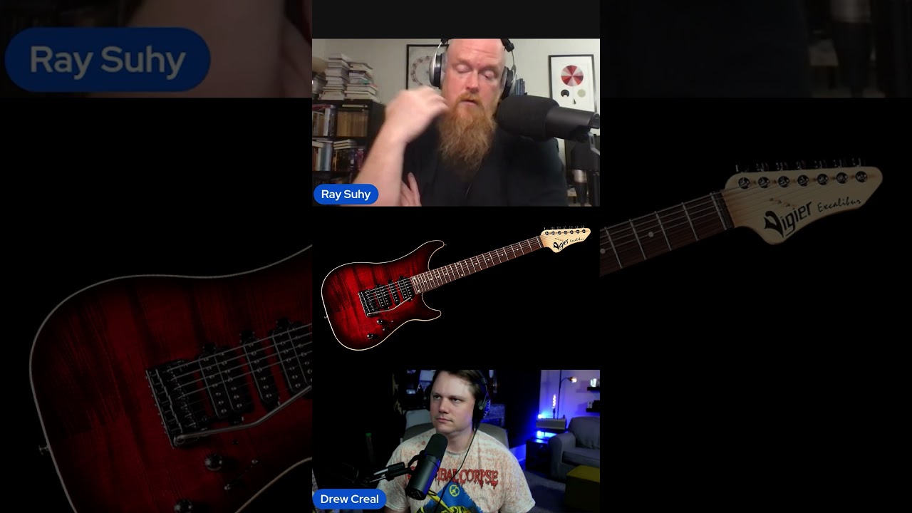 Ray Suhy talks about playing Vigier Guitars