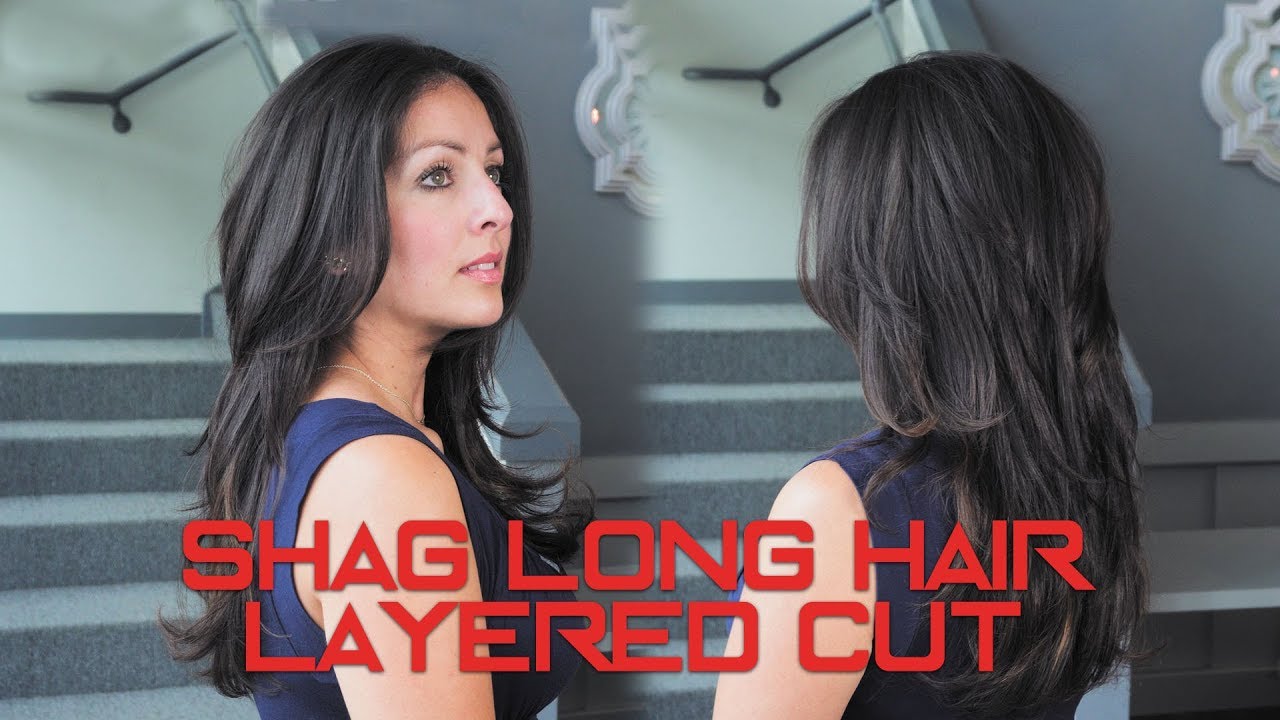 Shag Long hair layered cut | Ericperezsalon.com