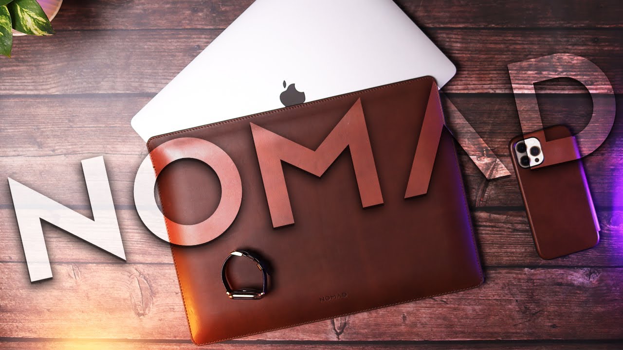 M1 MacBook Pro | NOMAD Leather Sleeve. Better than Apple&rsquo;s own!