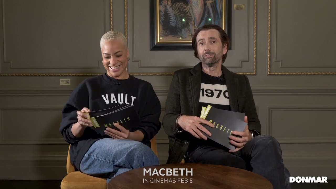 David Tennant & Cush Jumbo MACBETH in Cinemas Q&A