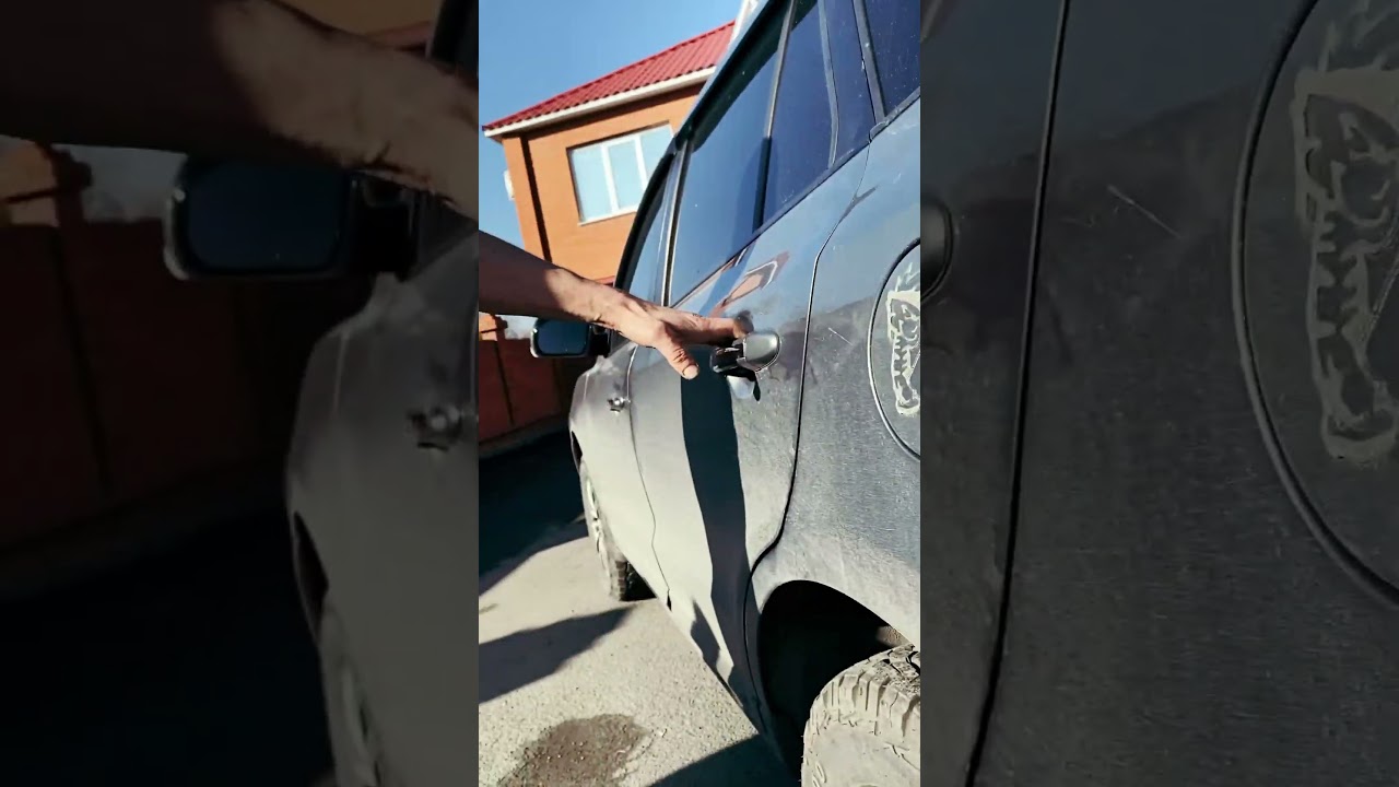 До/после установки ремкомплекта ограничителей дверей 