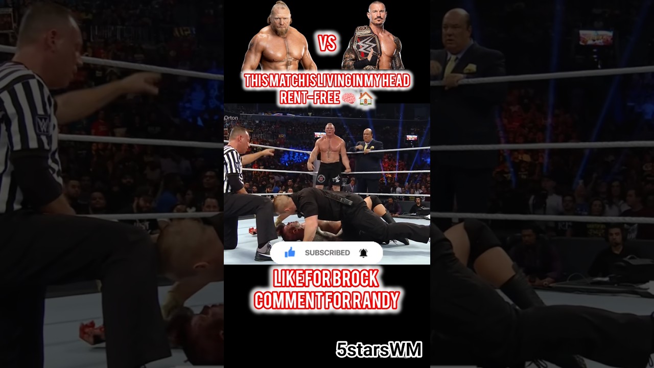 Брок Леснар против Рэнди Ортона | SummerSlam 2016