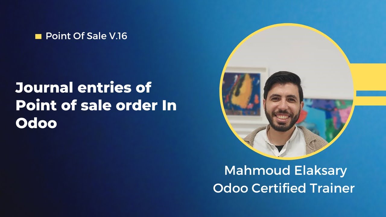 POS V.16 | Журнал операций для точек продаж в Odoo | Журнал операций для заказов в точках продаж
