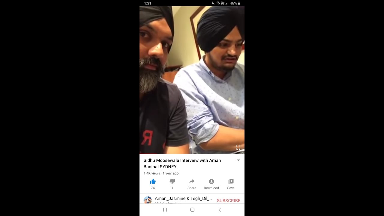 Sidhu Moosewala Interview with Aman Banipal SYDNEY